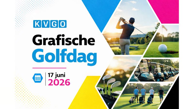 KVGO organiseert Grafische Golfdag 2026