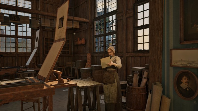 Nieuw VR-museum: virtuele tijdreis naar Amsterdamse drukkerij in 17e eeuw