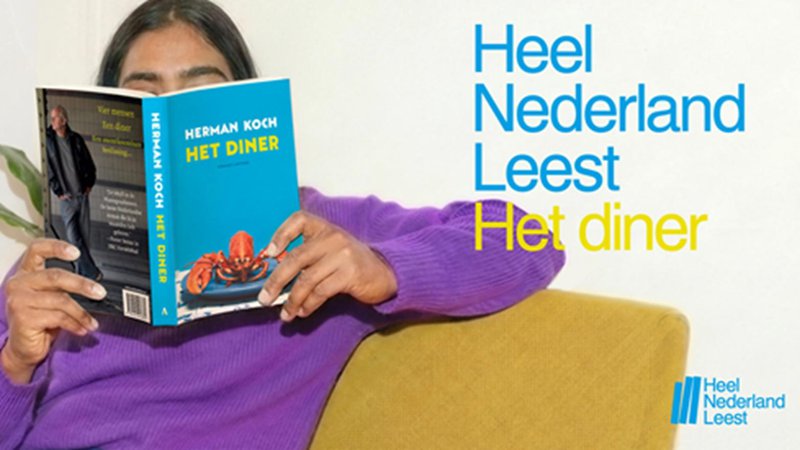 Heel Nederland Leest in november “Het diner” van Herman Koch